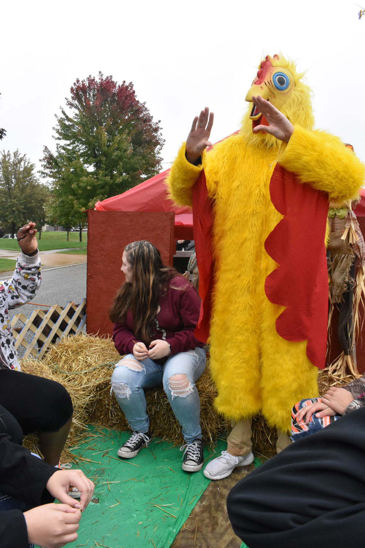 Homecoming chicken dance